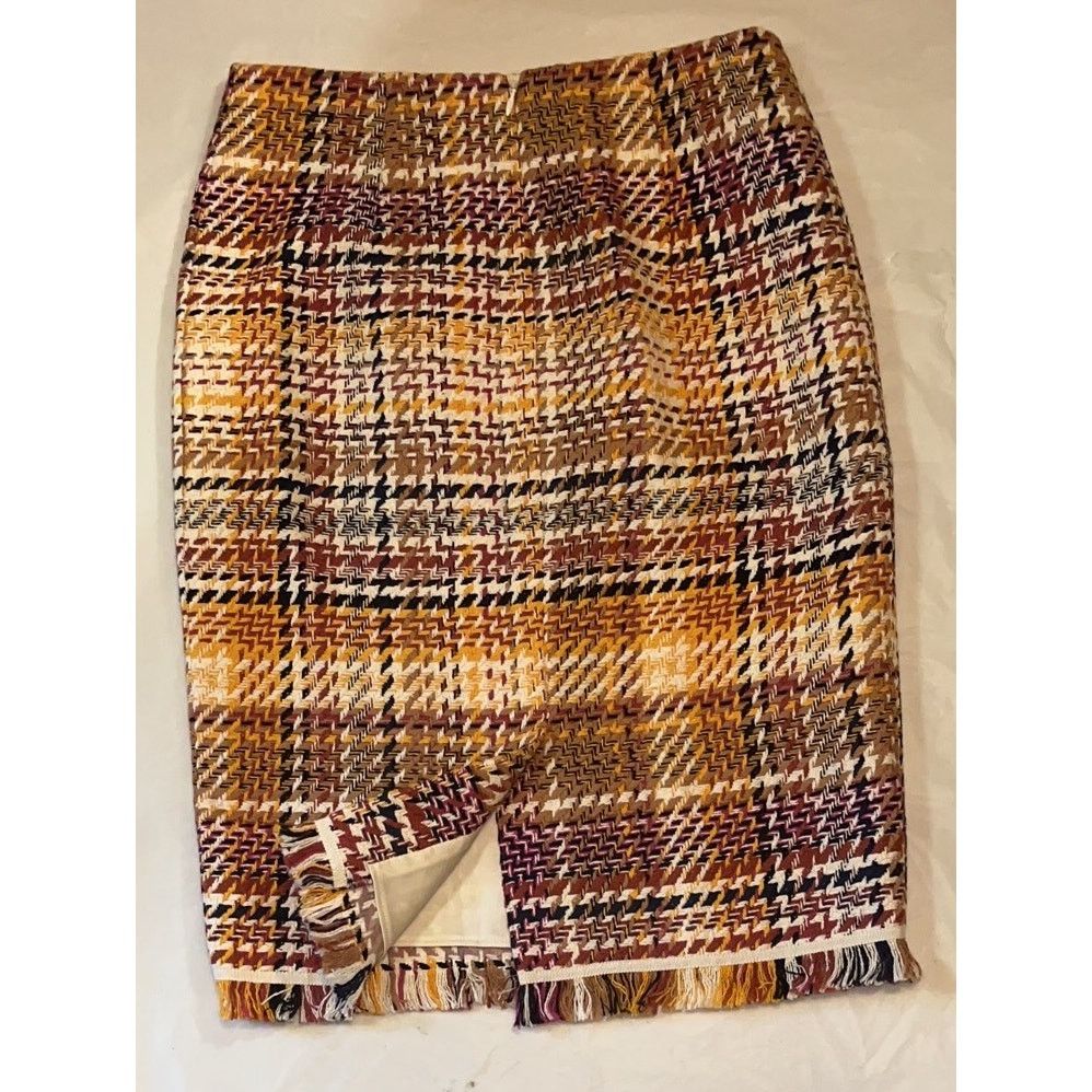 Other PAULE KA Paris Woven with Fringe Skirt - M "sample" ~ NEW Size 28" / US 6 / IT 42 - 7 Thumbnail