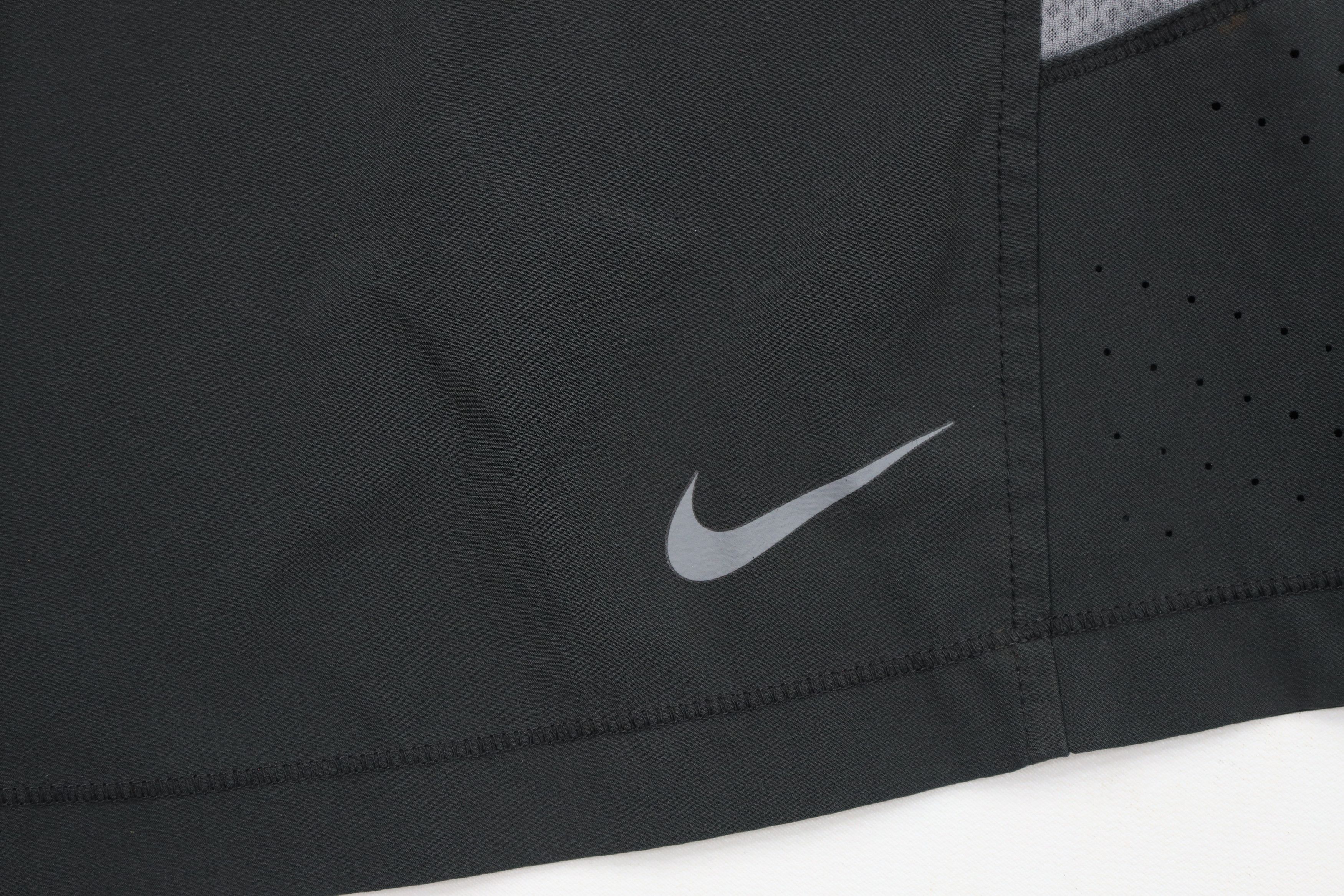 Nike × Vintage Nike Pro Training Mini Swoosh Vented Gym Basketball Shorts Size US 36 / EU 52 - 5 Thumbnail