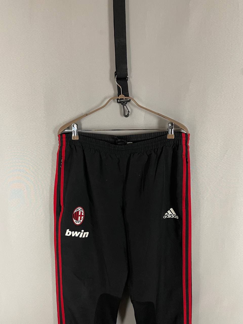 Adidas Adidas FC Milan Tracksuit Jacket Pants Black Size US XL / EU 56 / 4 - 14 Thumbnail