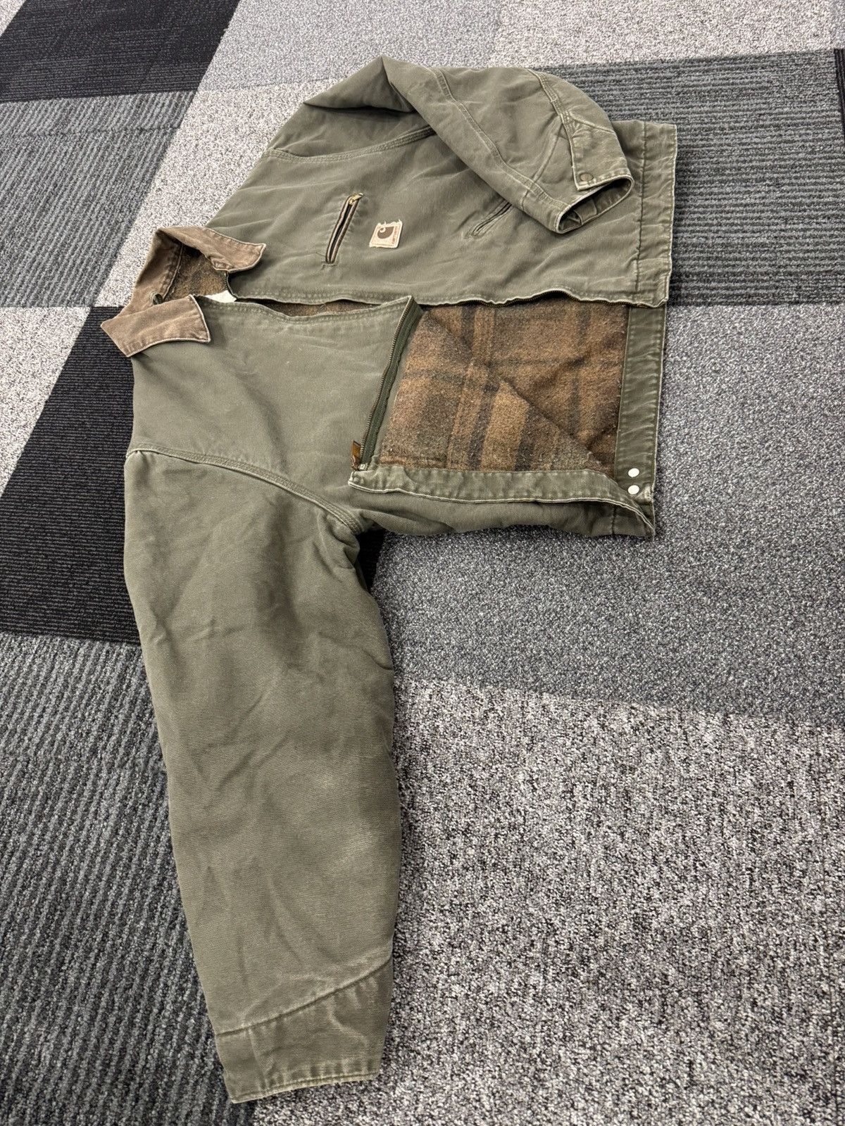 Carhartt Carhartt Detroit Jacket J76 Mos usa vintage og Size US XXL / EU 58 / 5 - 5 Thumbnail