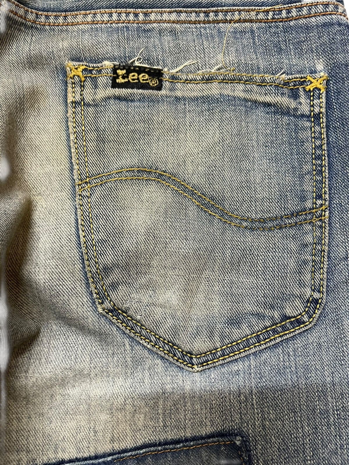Lee Vintage Lee X TMT Selvedge Sashiko Boro Denim Size US 34 / EU 50 - 8 Thumbnail