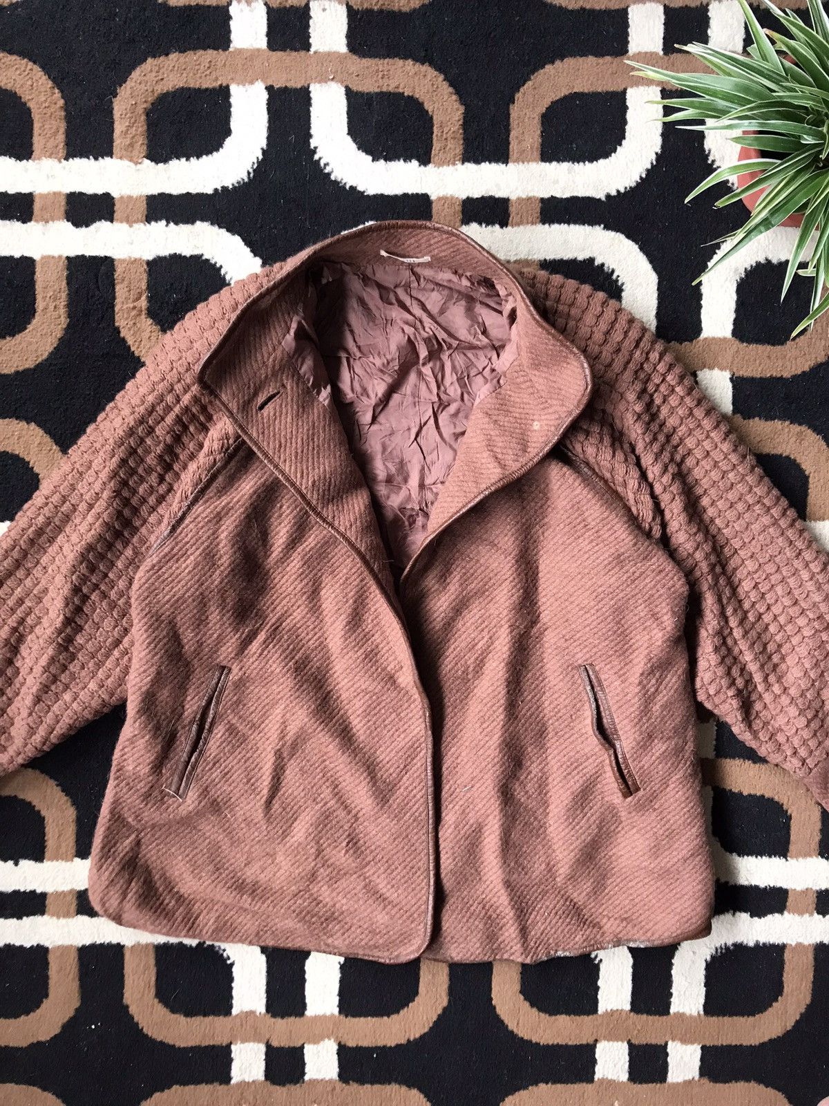 Japanese Brand × Vintage VTG Faux Fur Cardigan For Women by Mc Sister Size M / US 6-8 / IT 42-44 - 6 Thumbnail