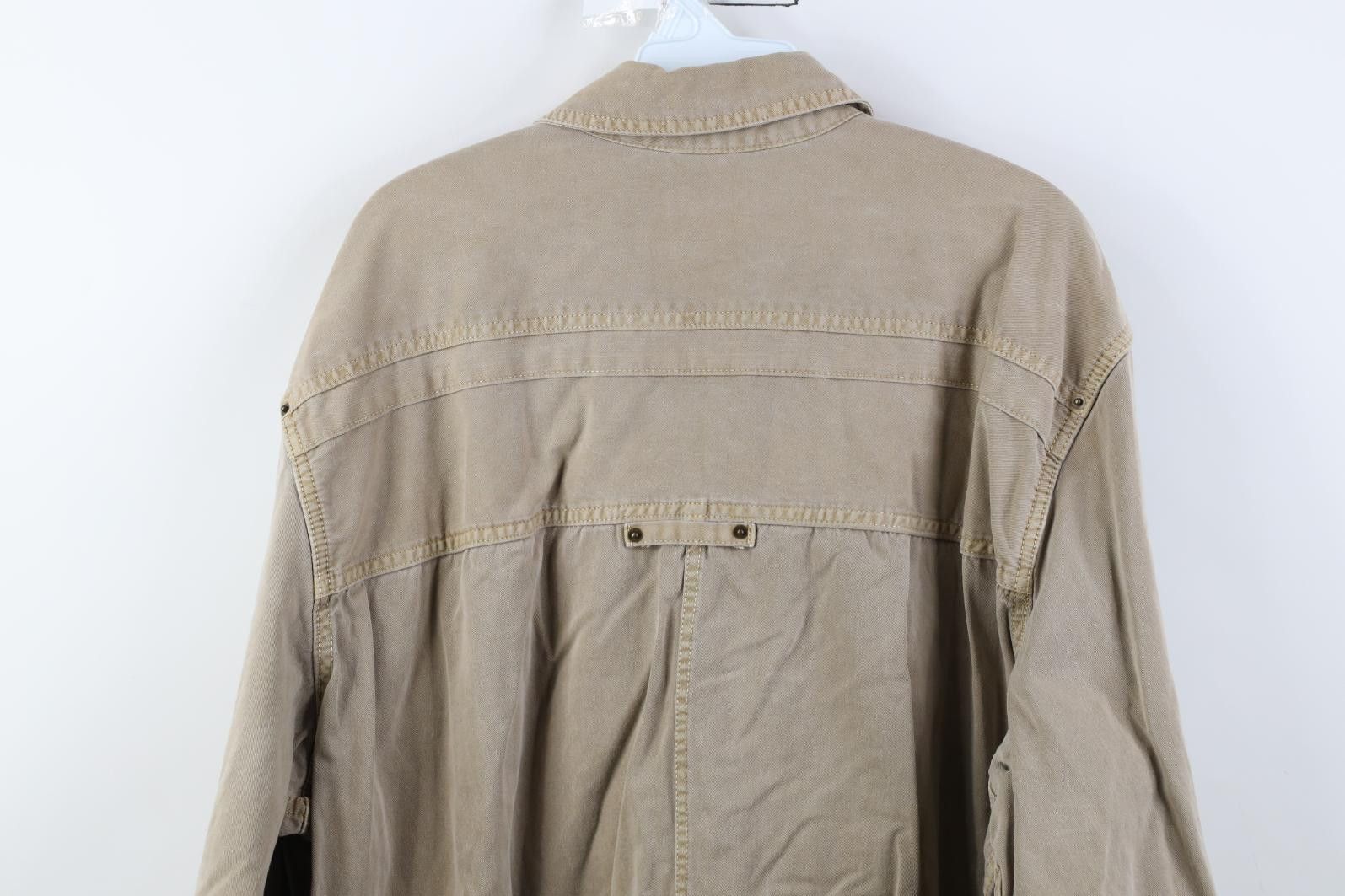 Levi's Vintage Levis Pigment Dye Stonewash Twill Shirt Jacket Size US XL / EU 56 / 4 - 14 Thumbnail