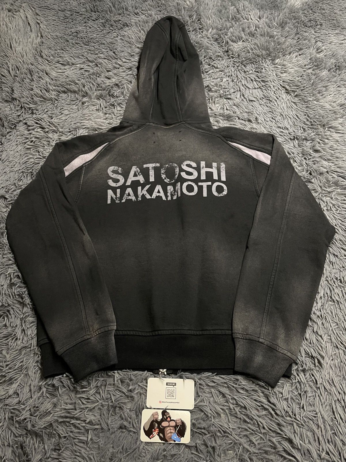 Satoshi Nakamoto Satoshi Nakamoto Tech Zip Up Hoodie Size US S / EU 44-46 / 1 - 2 Thumbnail