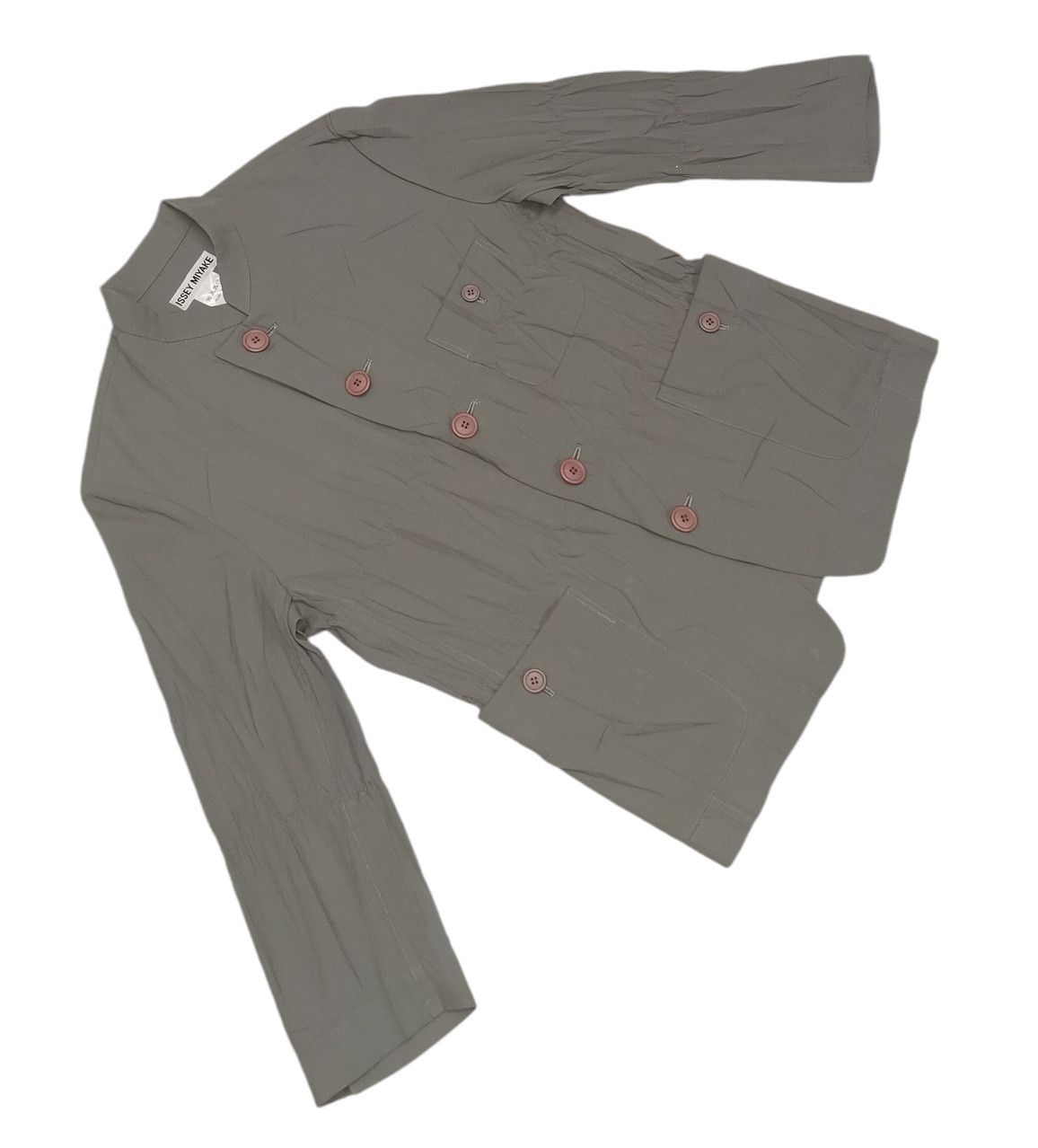 Homme Plisse Issey Miyake Issey Miyake Wrinkled Jacket Size US M / EU 48-50 / 2 - 4 Thumbnail