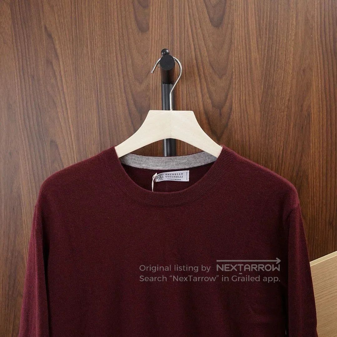 Brunello Cucinelli Brunello Cucinelli Cashmere Sweater. Size US XL / EU 56 / 4 - 3 Thumbnail