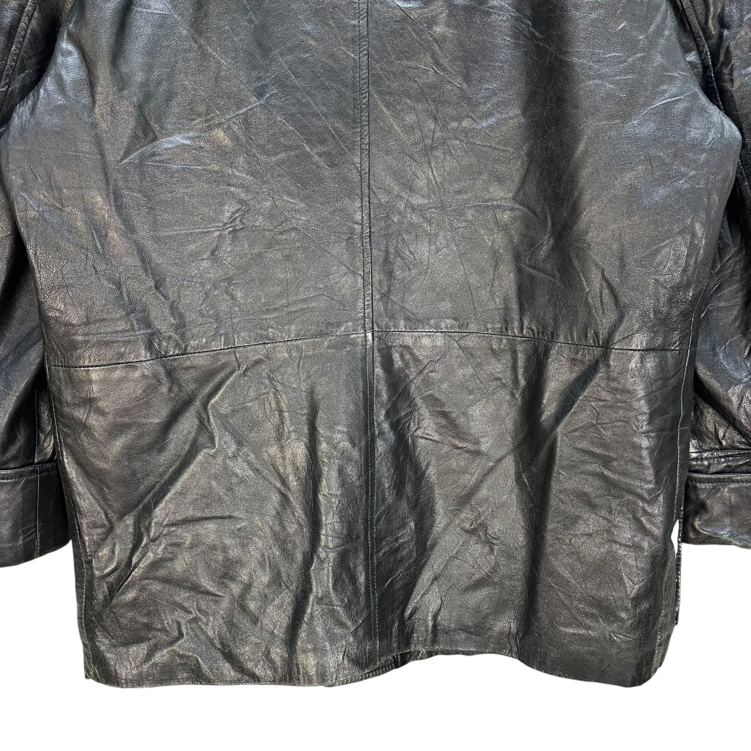 ALAIN DELON ALAIN DELON Made in Italy Pure Leather Jacket #A54-1242 Size US M / EU 48-50 / 2 - 15 Thumbnail