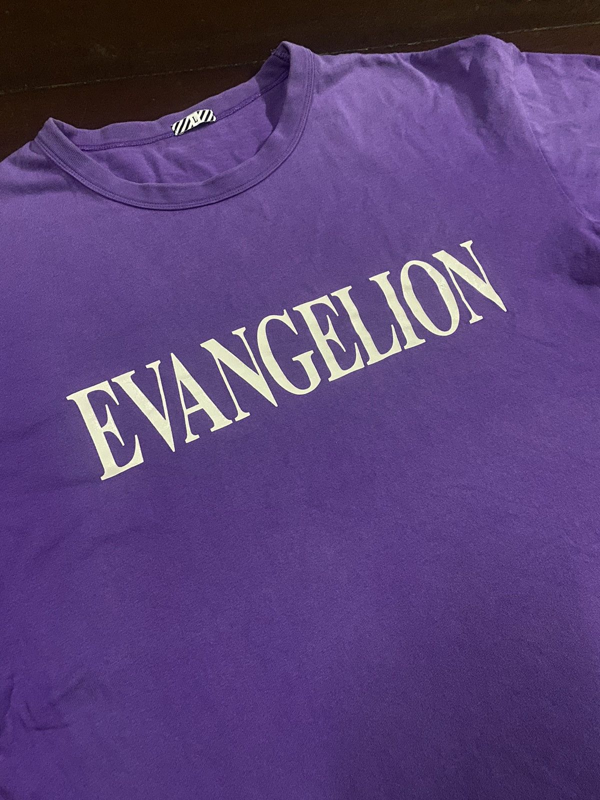 Anime × Japanese Brand *Rare!! Evangelion X Gu Spellout tee Size US L / EU 52-54 / 3 - 6 Thumbnail
