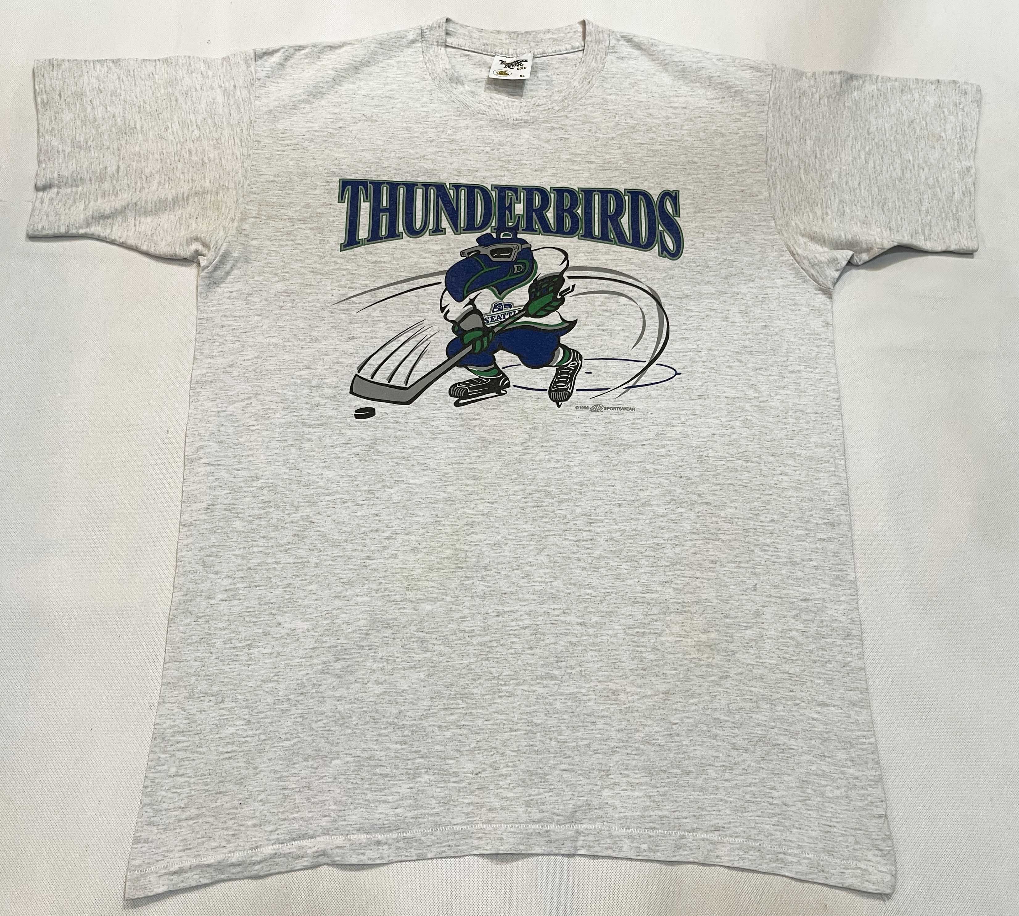 Vintage Vintage Tennessee River WHL Seattle Thunderbirds T-Shirt Size US XL / EU 56 / 4 - 1 Thumbnail