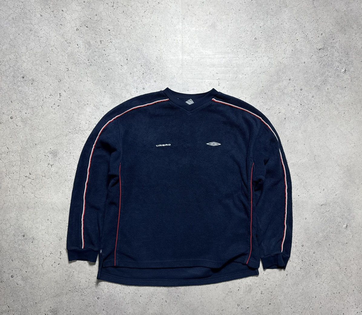 Umbro Umbro Vintage Fleece Sweatshirt Size XL Navy Size US XL / EU 56 / 4 - 1 Thumbnail