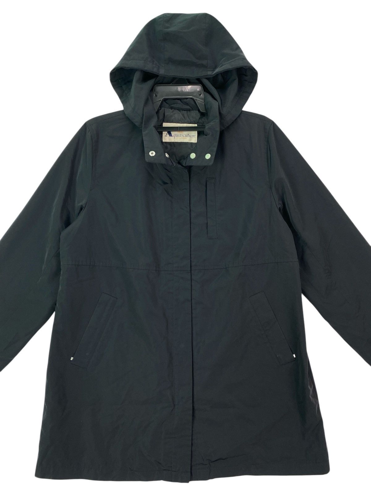 Aquascutum × Vintage Vtg 90s Aquascutum of London hooded parka jacket Size US M / EU 48-50 / 2 - 2 Thumbnail
