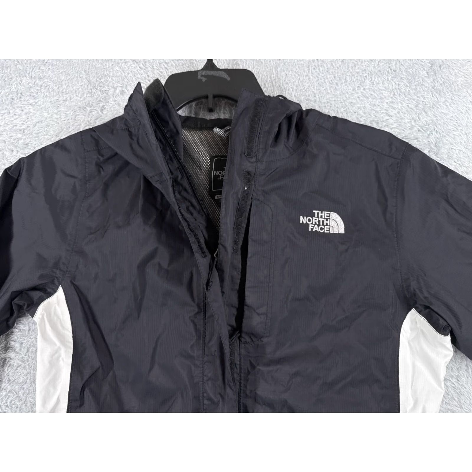 The North Face The North Face Jacket Women Small Black HyVent Full Zip Hooded Nylon Shell Size S / US 4 / IT 40 - 5 Thumbnail