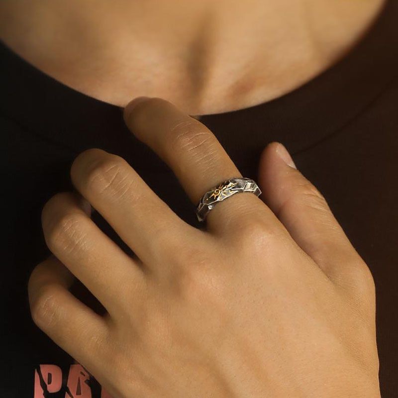 Jewelry New Design Jewelry Rings Open Size Chrome Ring (Size 7-13) Size ONE SIZE - 4 Thumbnail