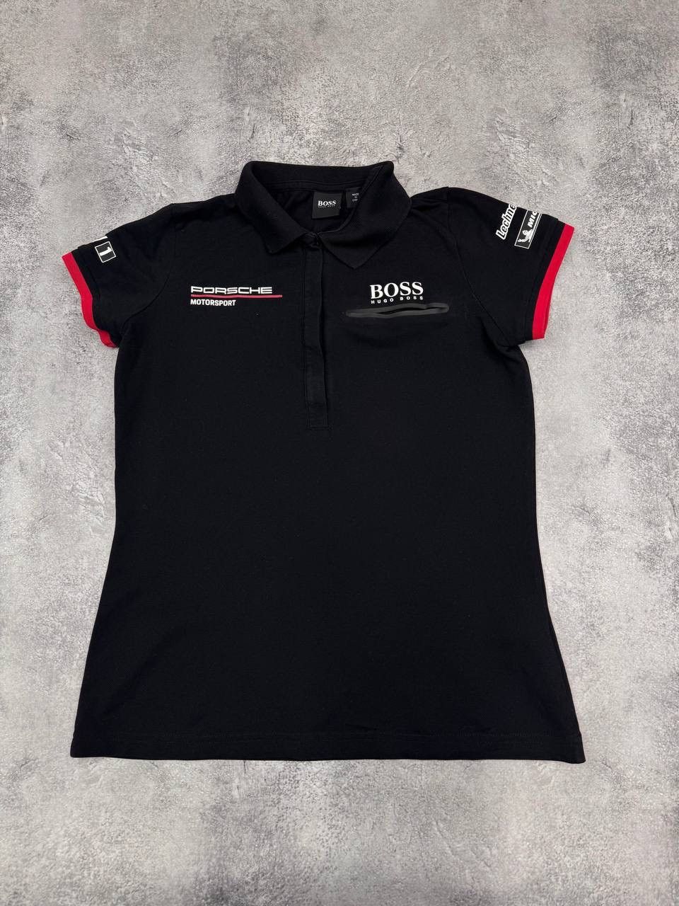 Hugo Boss Hugo Boss Porsche Motorsport Women's Polo Shirt Black Color Size S / US 4 / IT 40 - 1 Thumbnail