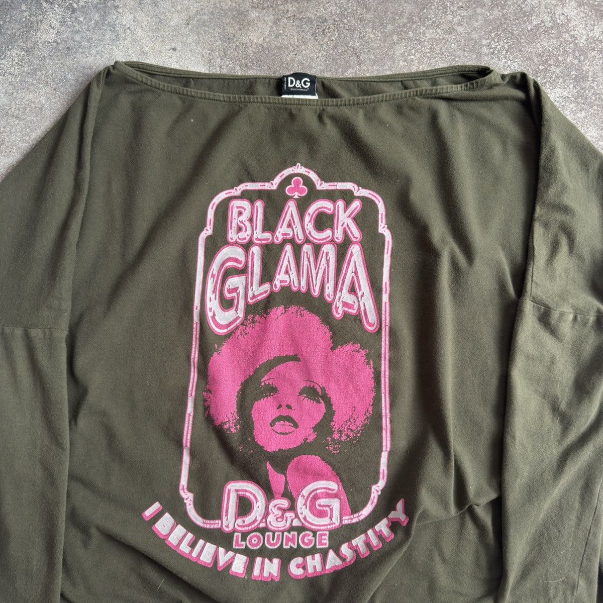 Dolce & Gabbana × Vintage Dolce & Gabbana Vintage Glam Oversized Long Sleeve Shirt Size S / US 4 / IT 40 - 3 Thumbnail