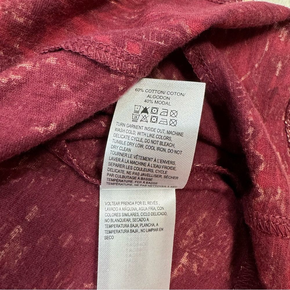 Lucky Brand Lucky Brand Border Print Long Sleeve Top Size S Size S / US 4 / IT 40 - 8 Thumbnail