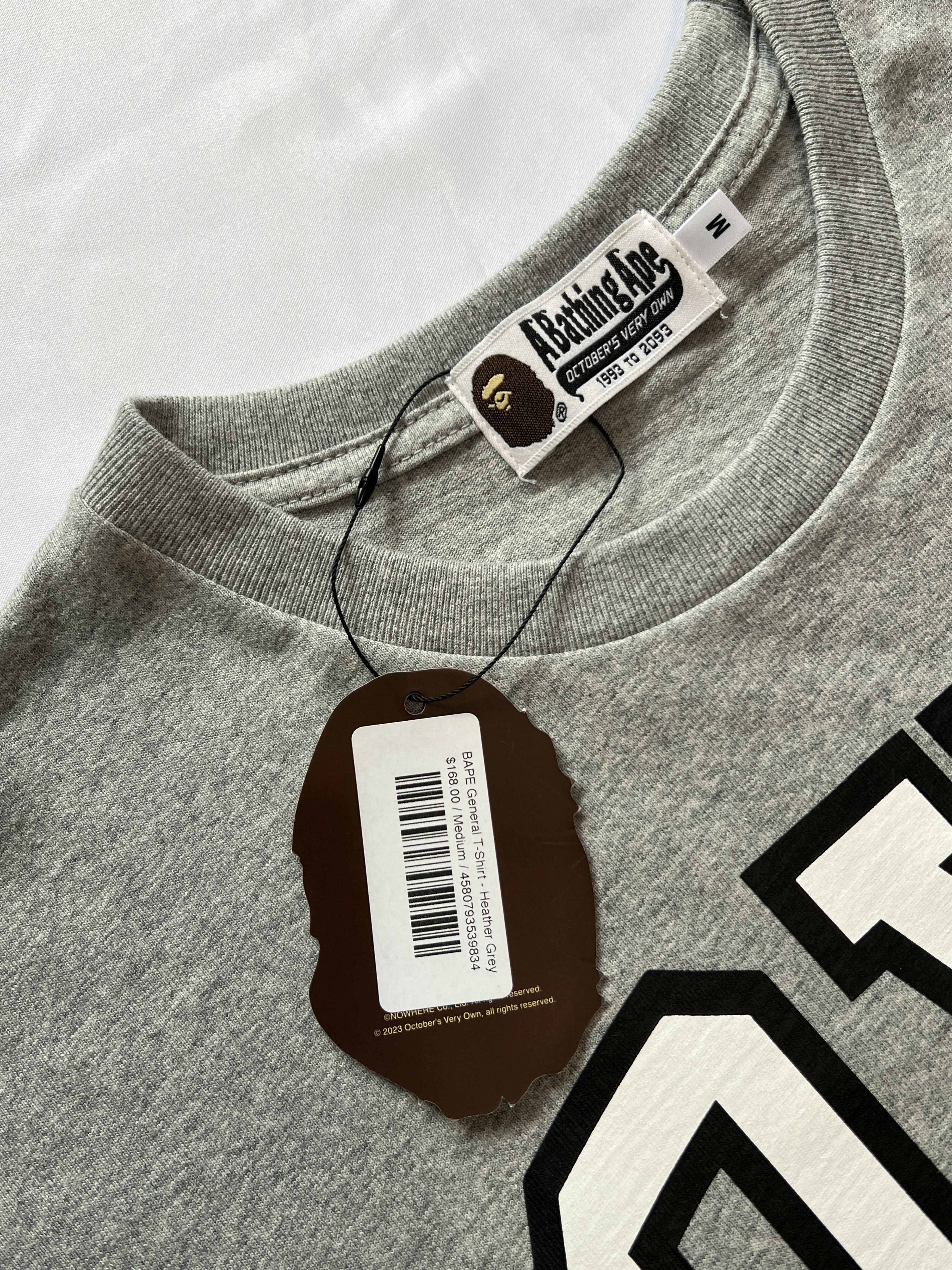 Bape × October's Very Own BAPE x OVO General Tee Size US M / EU 48-50 / 2 - 4 Thumbnail