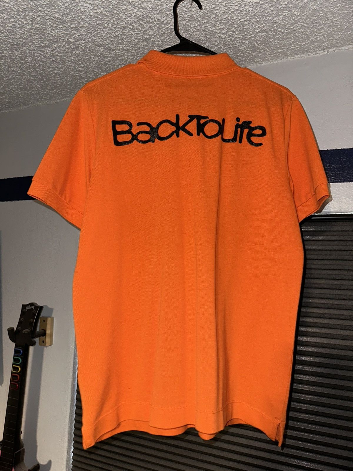 Drain Gang × Sad Boys × Yung Lean Thaiboy Digital "Back2Life" Polo Orange Small Size US S / EU 44-46 / 1 - 2 Thumbnail