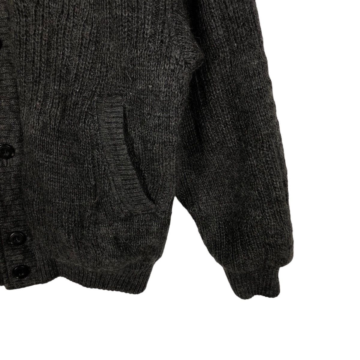 Issey Miyake VINTAGE HERRINGBONE WOOL BOMBER JACKET RAIKA ISSEY MIYAKE Size US L / EU 52-54 / 3 - 4 Thumbnail