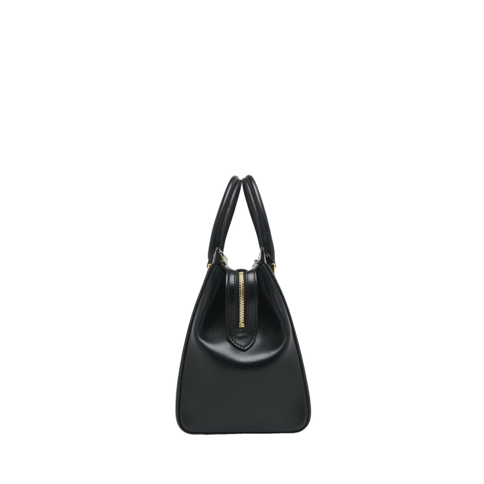 Alexander McQueen ALEXANDER MCQUEEN Birdee Large Black Leather Top Handle Bag Size ONE SIZE - 2 Thumbnail