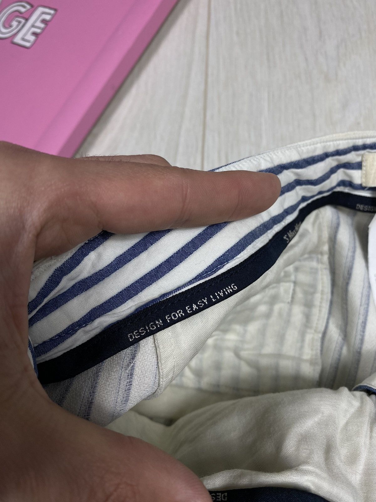 Max Mara ‘S Max Mara Striped Pants Size 28" / US 6 / IT 42 - 12 Thumbnail