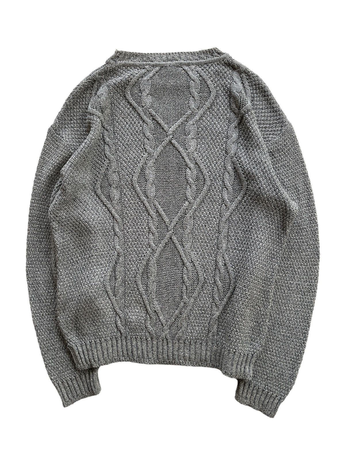 Salvatore Ferragamo Salvatore Ferragamo Cable Knitted Pullover Sweater Size US S / EU 44-46 / 1 - 2 Thumbnail
