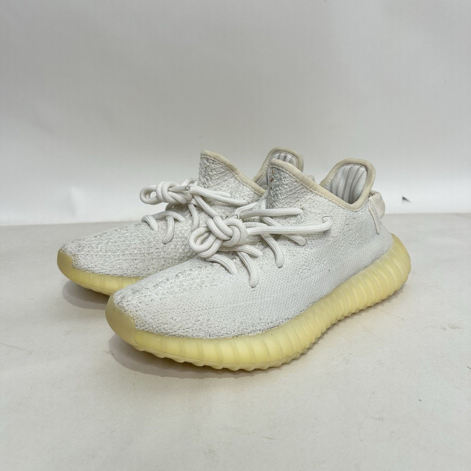 Adidas Adidas Yeezy Boost 350 “Cream/Triple White” CP9366 Size US 5 / IT 35 - 3 Thumbnail