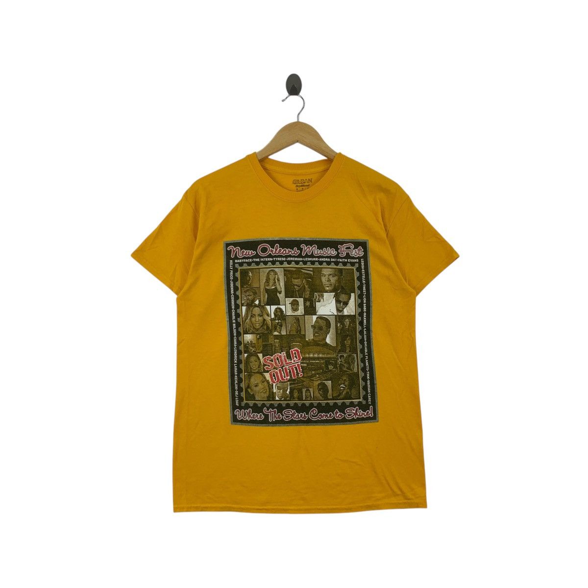Gildan Vintage NEW ORLEANS MUSIC FESTIVAL Kendrick Lamar Tee Shirt Size US M / EU 48-50 / 2 - 1 Thumbnail
