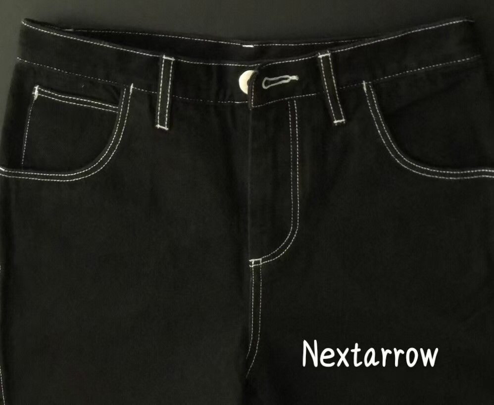Maison Margiela Maison Margiela Black Skinny Jeans 2412-Nextarrow Size 38" / US 16 / IT 52 - 1 Thumbnail