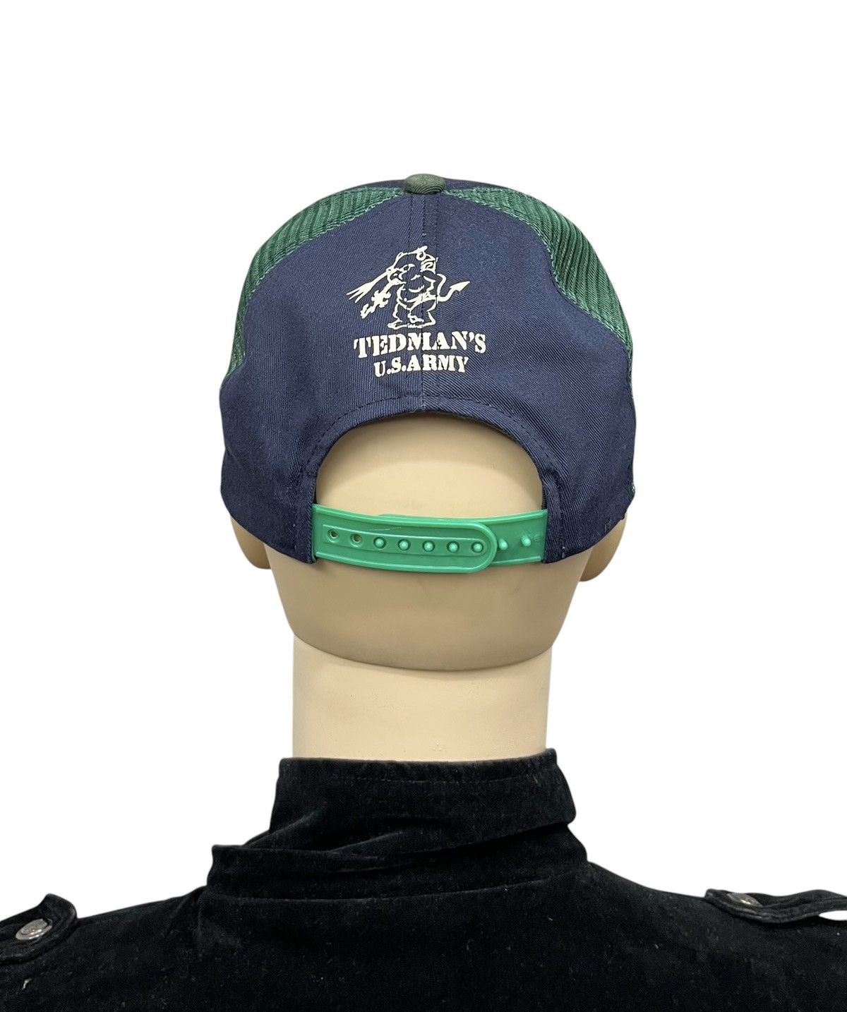 Tedman 🔥Vintage TEDMAN ARMY SPECIAL FORCE Hybrid Trucker Snapback Size ONE SIZE - 9 Thumbnail