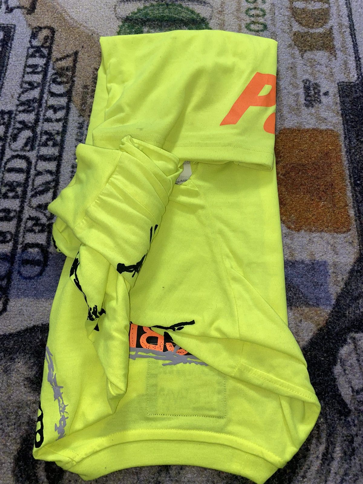 Palace Palace Hypocrisy Long-sleeve Shirt Fluro Yellow Size US M / EU 48-50 / 2 - 5 Thumbnail