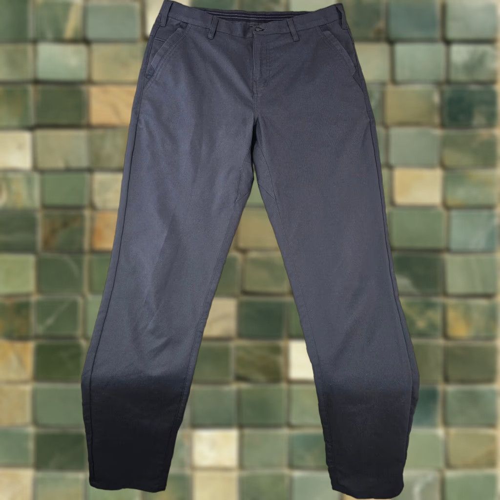 Vintage Jack Archer Pants Mens Size 31x34 Deep Blue Jetsetter Stretch Chino Tapered Regular Everyday Casual Size US 31 - 1 Thumbnail