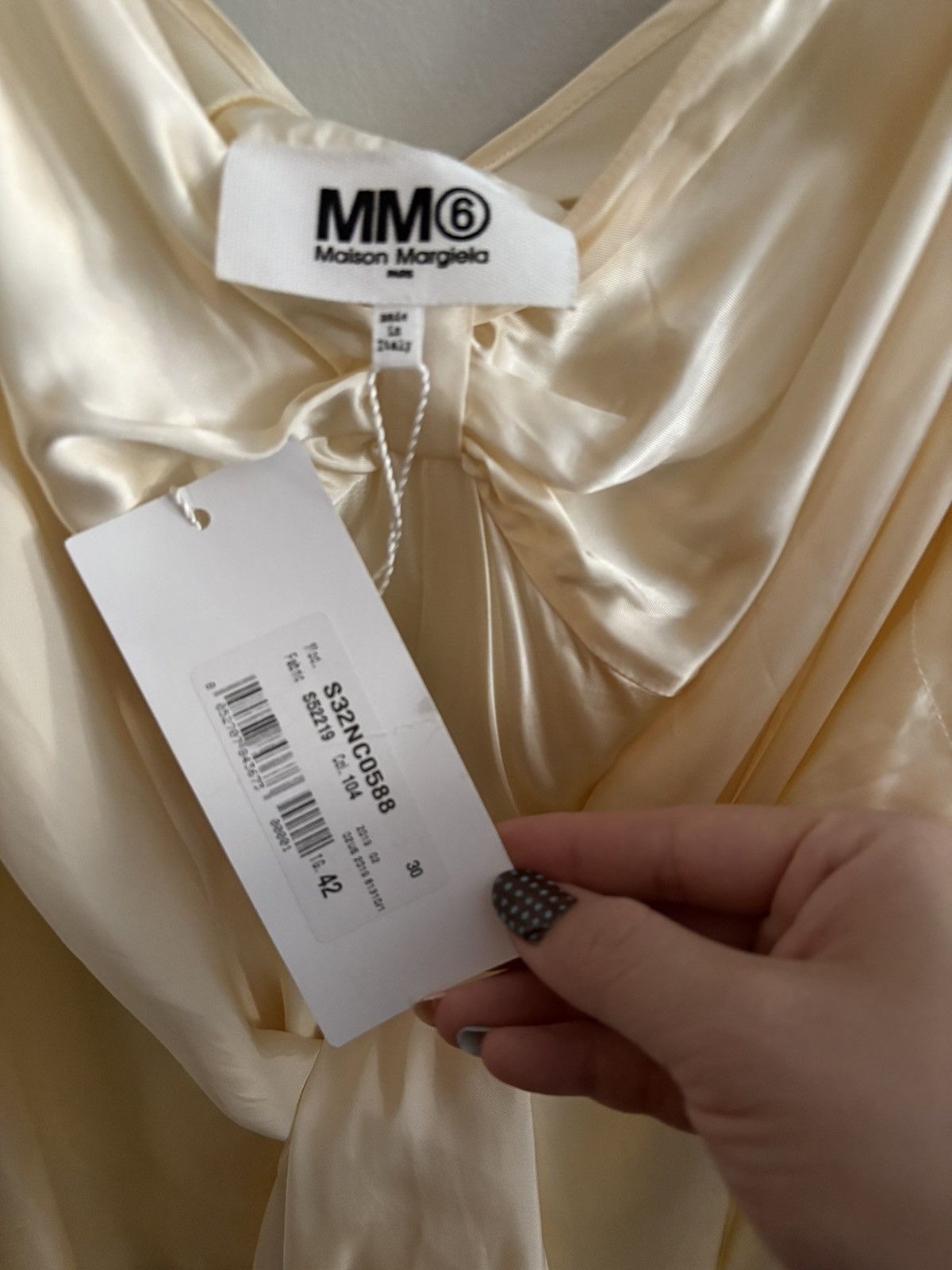 Maison Margiela NWT MM6 MAISON MARGIELA Front Sash Camisole Tank Top Size M / US 6-8 / IT 42-44 - 4 Thumbnail