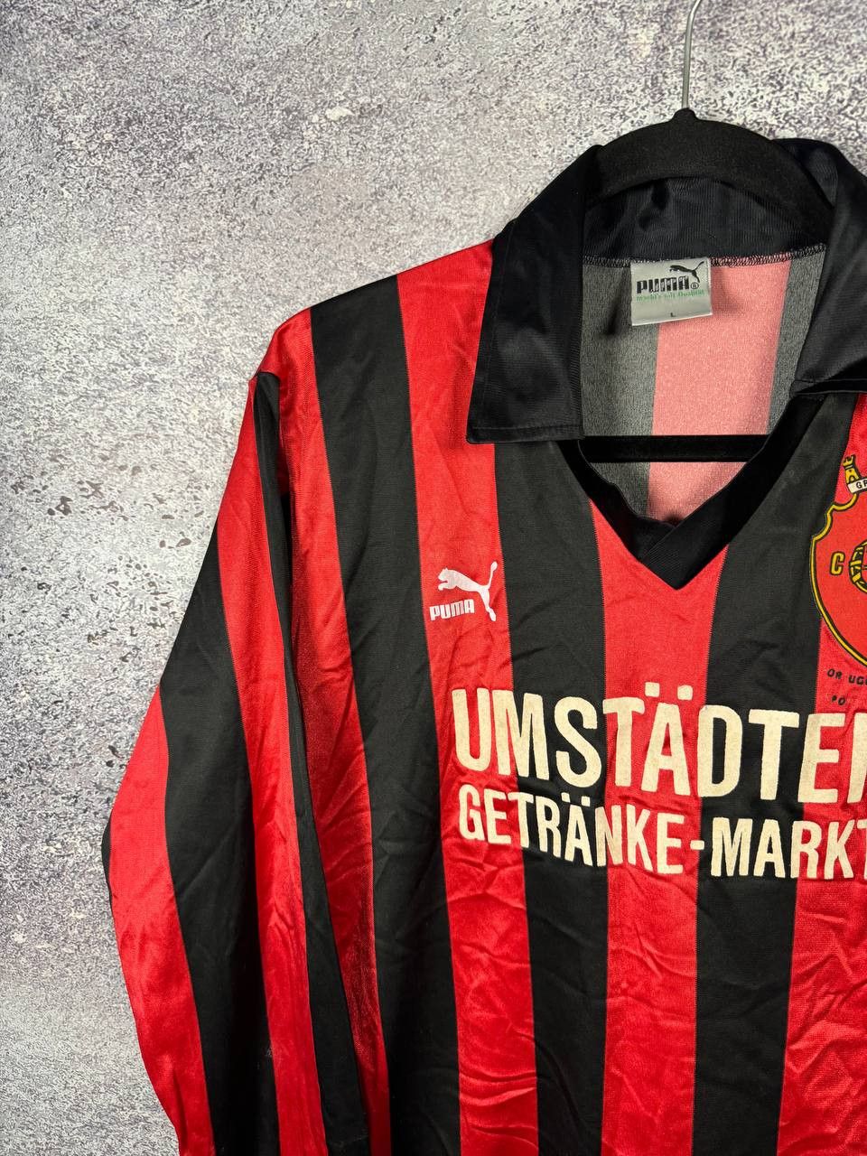 Puma 90's Vintage PSV Grob-Umstadt 1993 Puma Soccer Jersey Size US L / EU 52-54 / 3 - 3 Thumbnail