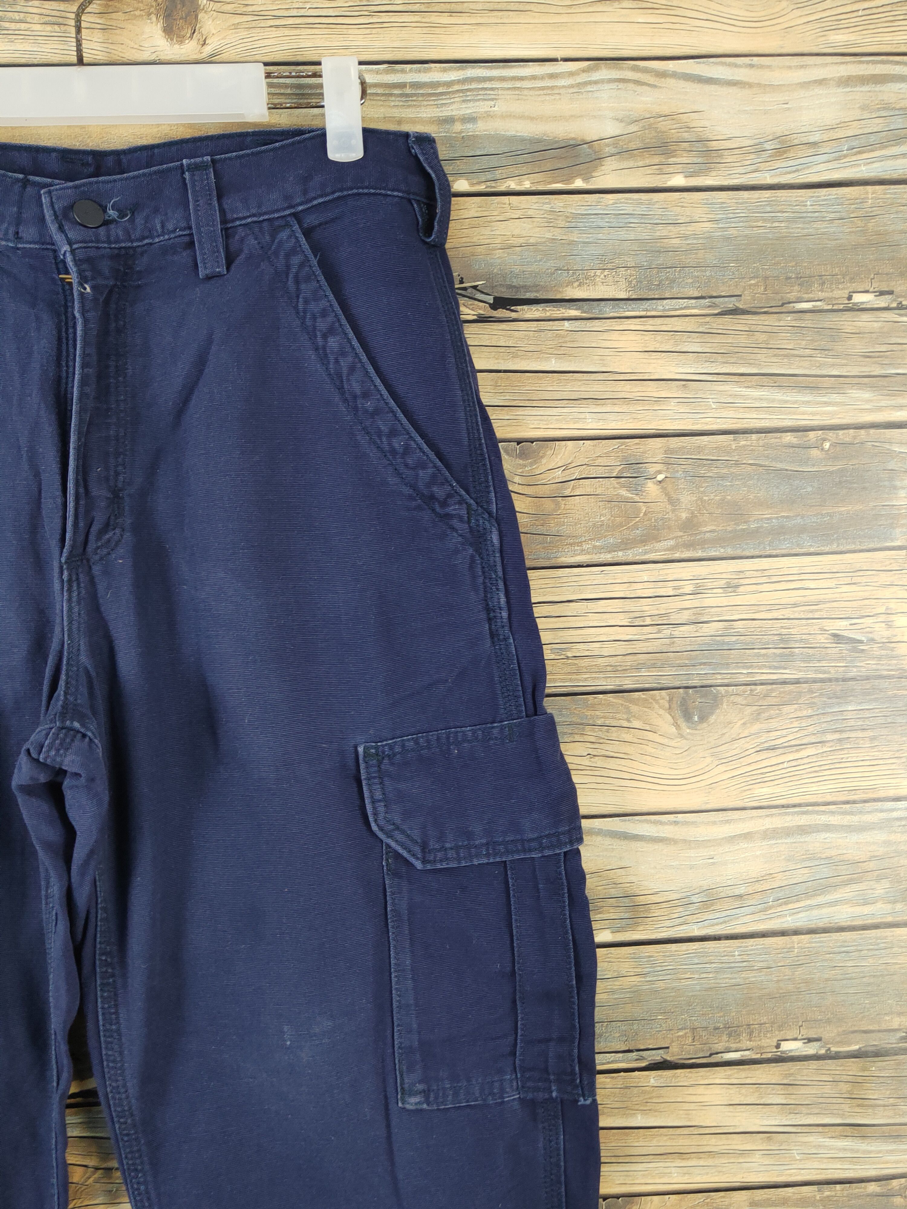 Carhartt DL FR Carhartt Navy Multipocket Tactical Cargo Pants #W1589 Size US 32 / EU 48 - 5 Thumbnail