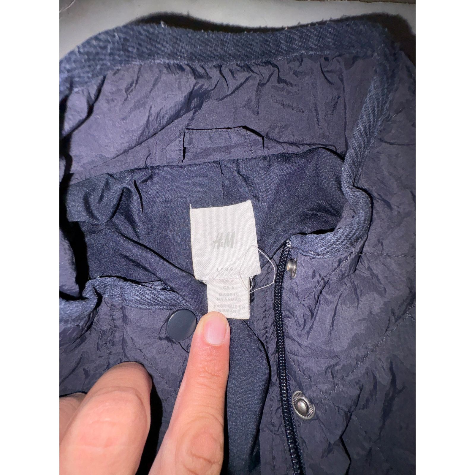 H&M H&M jacket polyester blue size 6 womens Size M / US 6-8 / IT 42-44 - 2 Thumbnail