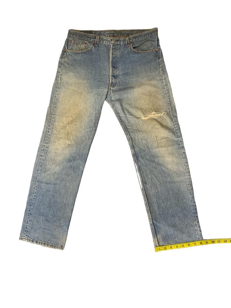 Levi's Vintage Clothing Vintage Levi’s 501xx Distressed Denim Size US 36 / EU 52 - 10 Thumbnail