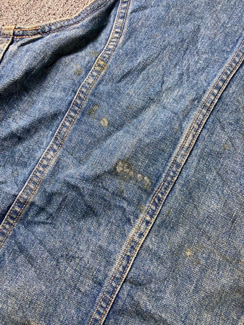 Japanese Brand Bison Country Sleeveless Jean Vest (186) Size M / US 6-8 / IT 42-44 - 6 Thumbnail