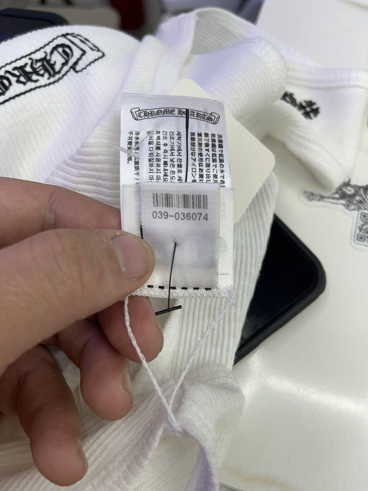 Chrome Hearts Chrome hearts tank top black/white Size L / US 10 / IT 46 - 7 Thumbnail