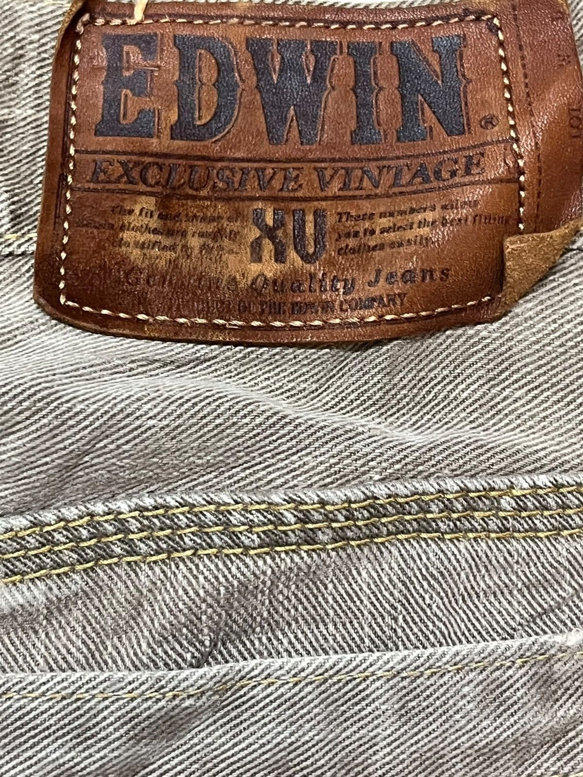 Edwin Vintage Edwin Exclusive Vintahg Straight Loose Denim Size US 30 / EU 46 - 8 Thumbnail