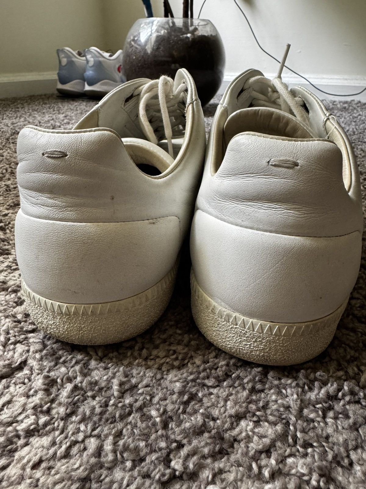 Maison Margiela Maison Margiela Future White 9 42 Low Tops Leather Size US 9 / EU 42 - 4 Thumbnail