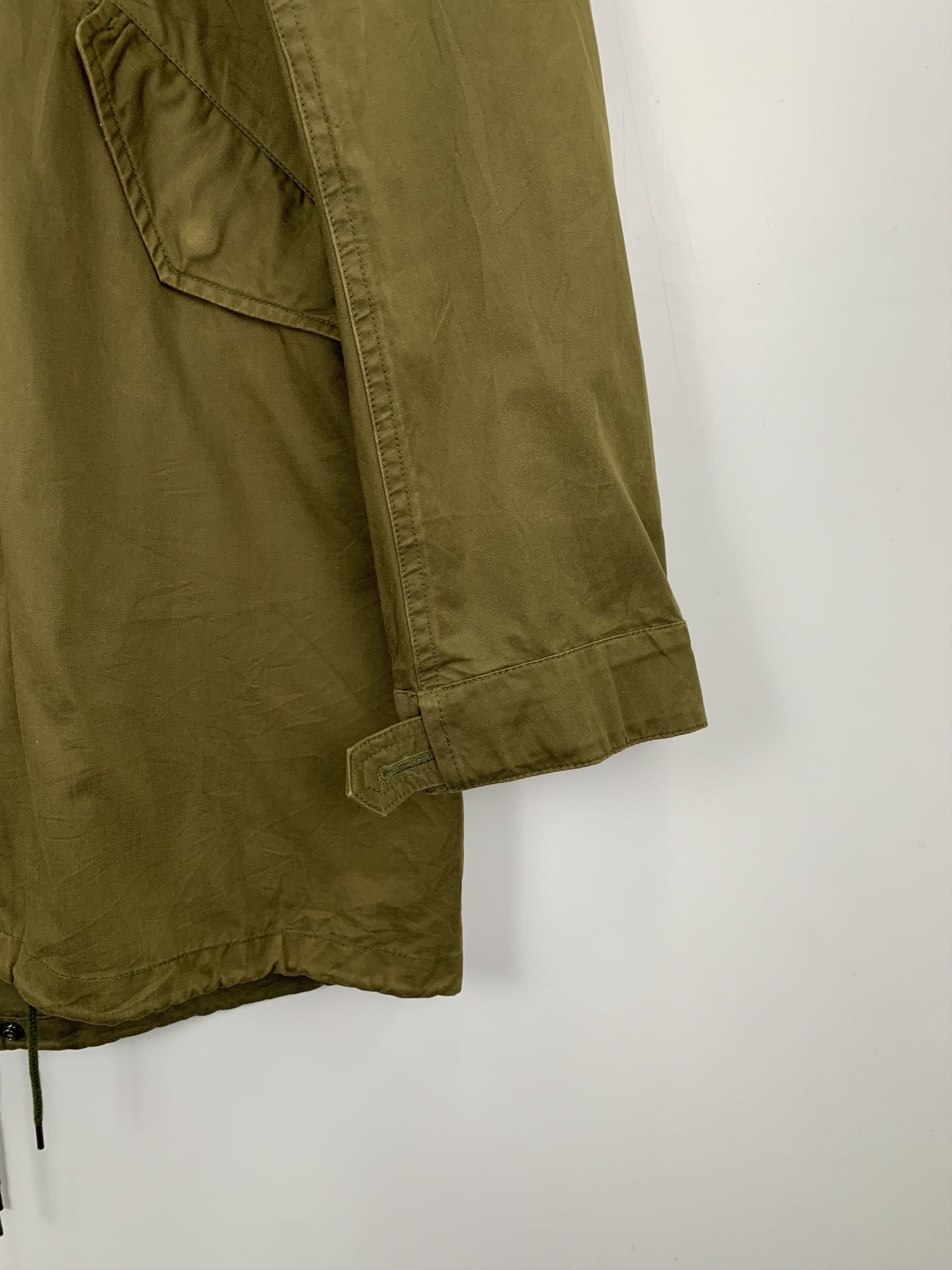 Japanese Brand Vintage Journal Standard Hoodie Parka Jacket Military J0816 Size US L / EU 52-54 / 3 - 7 Thumbnail