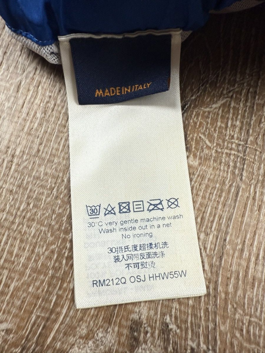 Louis Vuitton Louis Vuitton Blue Monogram Swim Trunks Size US 29 - 5 Thumbnail