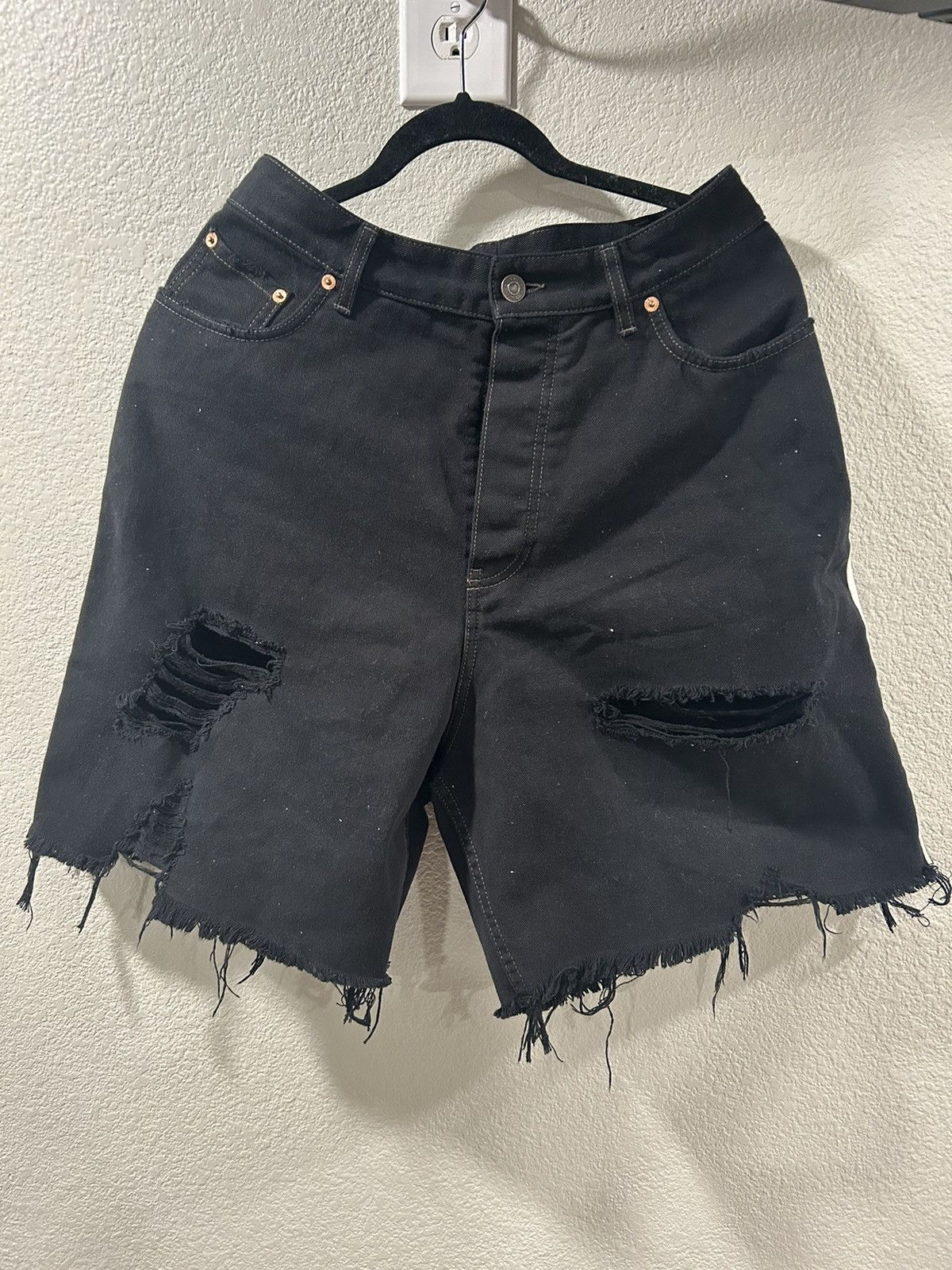 Balenciaga adidas x balenciaga jean shorts Size US 30 / EU 46 - 2 Thumbnail