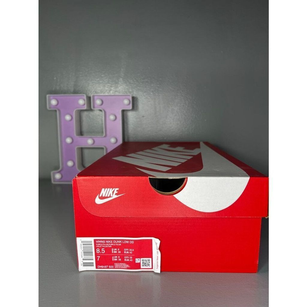 Nike Nike Dunk Low Purple Pulse sz 8.5W /7M Size US 8.5 / IT 38.5 - 5 Thumbnail