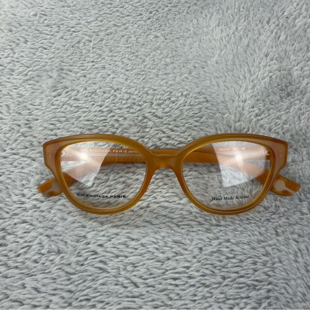 Balenciaga Balenciaga Paris NWT Women's Cat Eye BAL 114 V9E Eyeglasses Size ONE SIZE - 7 Thumbnail