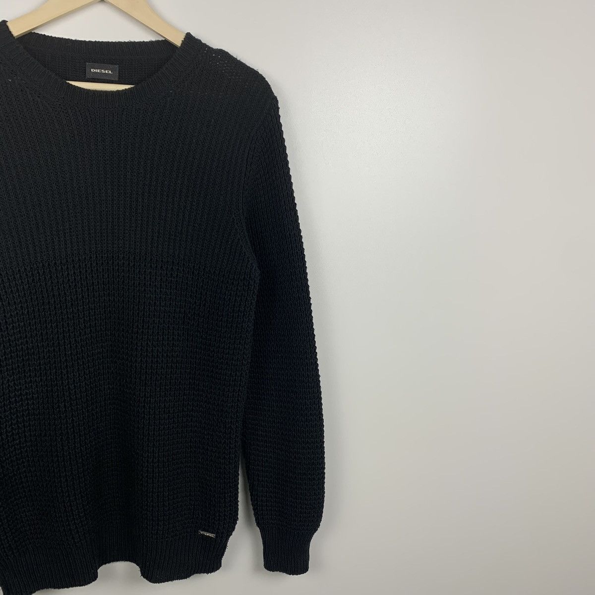 Diesel Men’s Diesel Chunky Knit Sweater Y2K Designer Streetwear Size US L / EU 52-54 / 3 - 5 Thumbnail