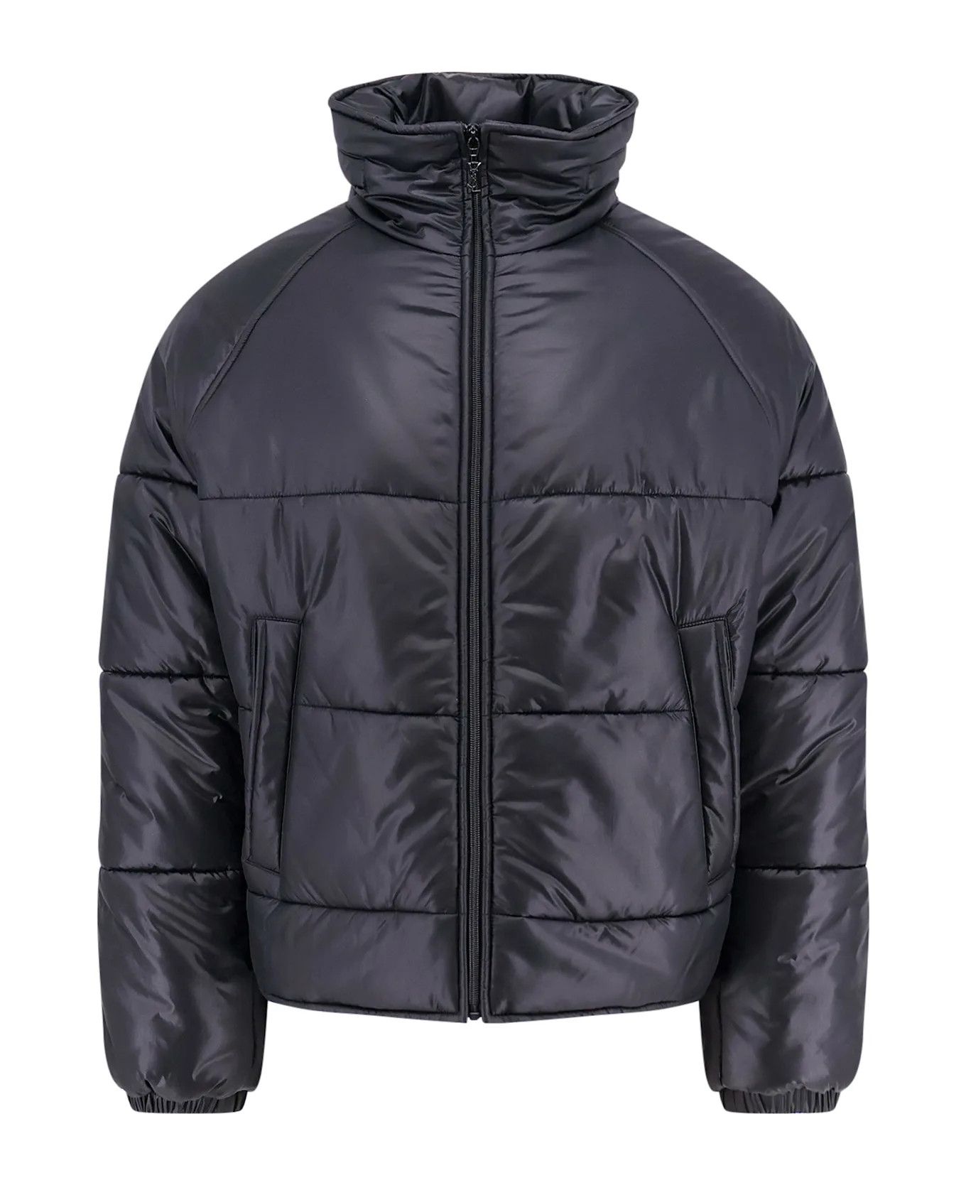 Saint Laurent Paris o1s1wg110126 818704 Cassandre Puffer Jacket in Nylon Black Size US M / EU 48-50 / 2 - 1 Thumbnail