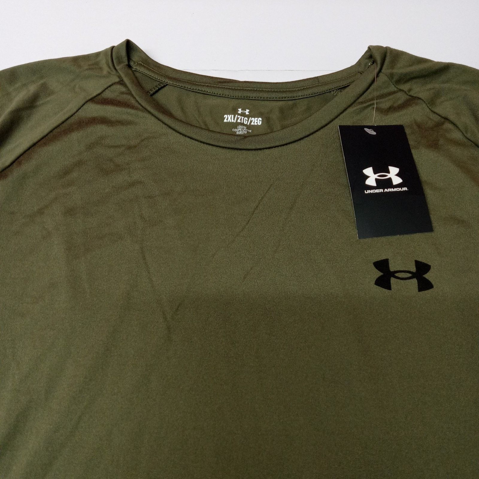 Under Armour Under Armour Men's Tech Fade Short Sleeve Tee Size 2XL Green Size US XXL / EU 58 / 5 - 2 Thumbnail