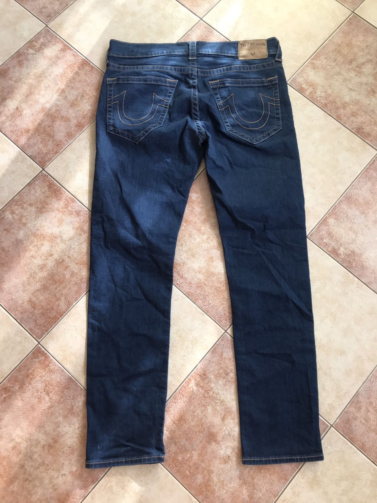 True Religion × Vintage Vintage True Religion Rocco No Flap SE Jeans Size US 34 / EU 50 - 1 Thumbnail